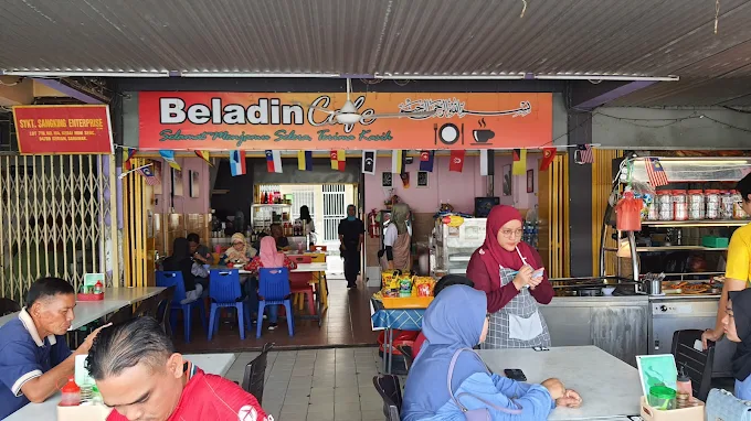 Beladin Cafe - 14 Kedai Makan Malam Serian | Alamat, Harga & Hidangan Istimewa Beladin Cafe