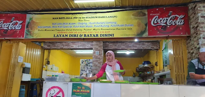 Man Roti Jala Stadium Darul Aman - 14 Kedai Sarapan Pagi Alor Setar | Alamat, Harga & Hidangan Istimewa Man Roti Jala Stadium Darul Aman