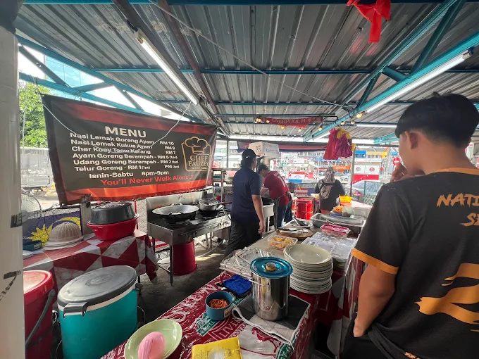 Fauzey Nasi Lemak Kukus - 11 Lokasi Nasi Lemak Puchong Popular Fauzey Nasi Lemak Kukus