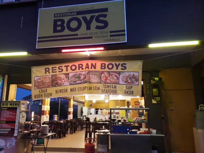 Restoran Boys Char Kuew Teow Tomyam - 12 Tempat Makan Malam Kuala Lipis Murah dan Berbaloi Restoran Boys Char Kuew Teow & Tomyam