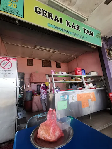Gerai Kak Yam - 16 Kedai Sarapan Pagi di Pekan Nanas Mesti Cuba! Gerai Kak Yam