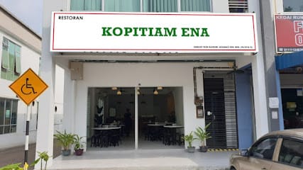 Kopitiam Ena - 16 Kedai Sarapan Pagi di Kota Tinggi Terbaik! Kopitiam Ena