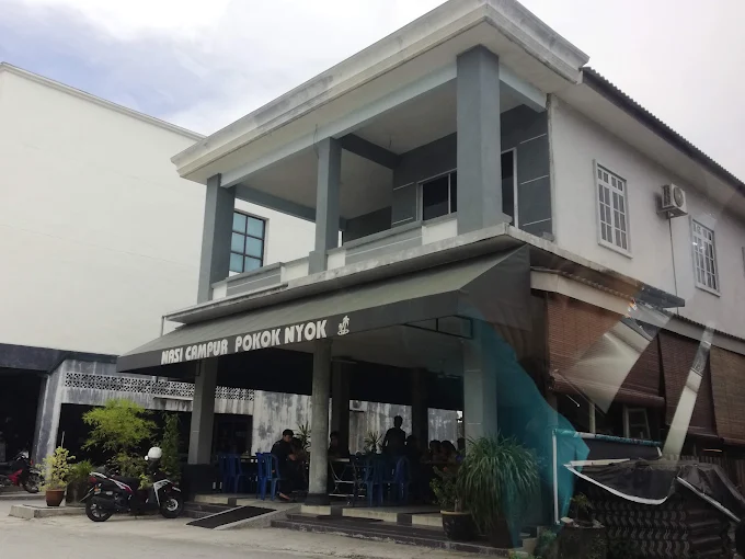 Nasi Campur Pokok Nyok - 15 Kedai Makan Tengahari Bukit Mertajam | Alamat, Harga & Hidangan Istimewa Nasi Campur Pokok Nyok