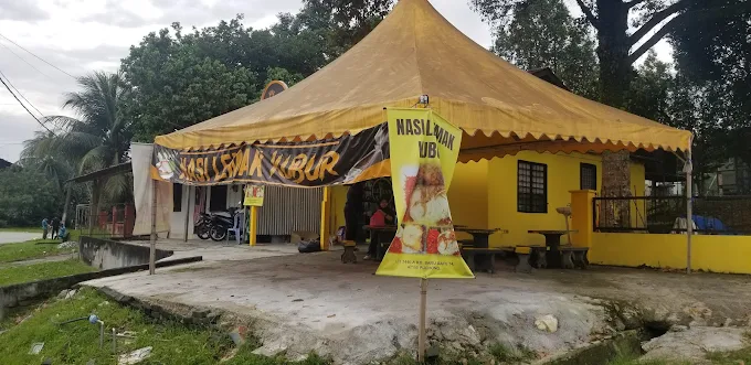 Nasi Lemak Kubur - 10 Kedai Sarapan Pagi Puchong | Alamat, Harga & Hidangan Istimewa Nasi Lemak Kubur