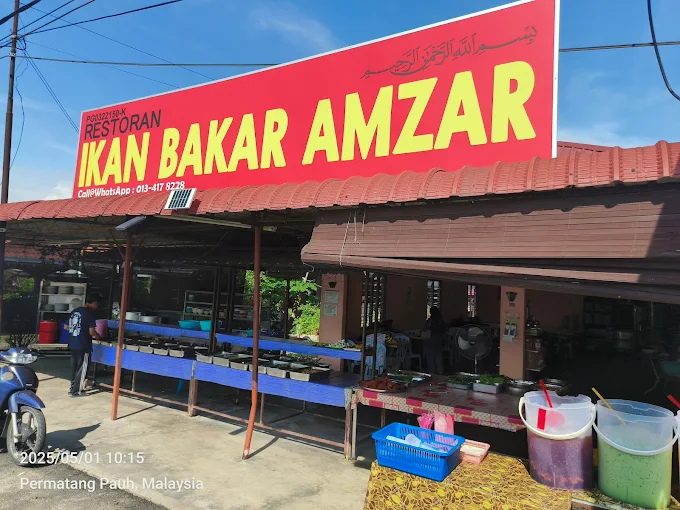 Restoran Ikan Bakar Amzar - 15 Kedai Makan Tengahari Perai | Alamat, Harga & Hidangan Istimewa Restoran Ikan Bakar Amzar