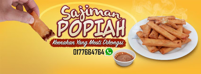 Sajiman Popiah - 15 Kedai Sarapan Pagi di Layang Layang Wajib Cuba! Sajiman Popiah