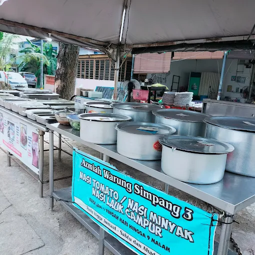 Azmiah Warung Simpang 3 - 10 Kedai Sarapan Pagi Perai | Alamat, Harga & Hidangan Istimewa Azmiah Warung Simpang 3