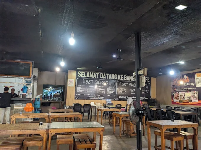 Bangah Cafe - 10 Kedai Makan Malam Pokok Sena | Alamat, Harga & Hidangan Istimewa Bangah Cafe