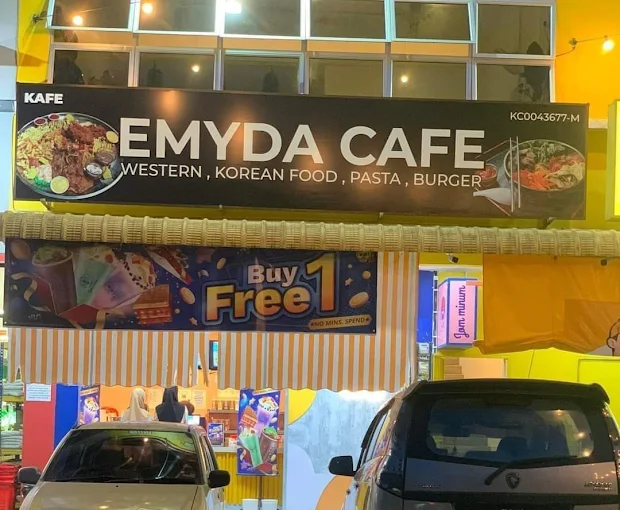 Emyda Cafe Food Station - 10 Kedai Makan Malam Gurun | Alamat, Harga & Hidangan Istimewa Emyda Cafe Food Station