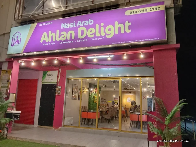 Nasi Arab Ahlan Delight - 10 Kedai Makan Malam Pokok Sena | Alamat, Harga & Hidangan Istimewa Nasi Arab Ahlan Delight