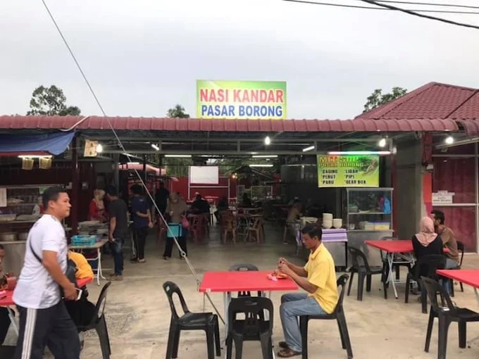 Nasi Kandar Pasar Borong - 10 Kedai Makan Malam Pokok Sena | Alamat, Harga & Hidangan Istimewa Nasi Kandar Pasar Borong
