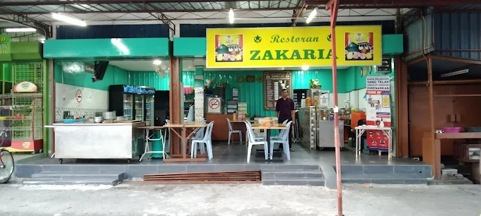 Restoran Zakaria - 15 Kedai Sarapan Pagi Mak Mandin | Alamat, Harga & Hidangan Istimewa Restoran Zakaria