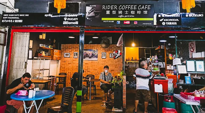 Rider Coffee Cafe - 15 Kedai Sarapan Pagi Mak Mandin | Alamat, Harga & Hidangan Istimewa Rider Coffee Cafe