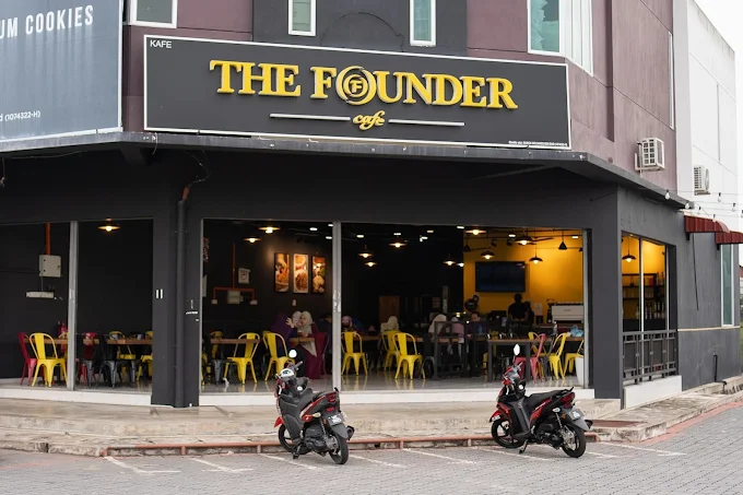 The Founder Cafe - 15 Kedai Makan Malam Pendang | Alamat, Harga & Hidangan Istimewa The Founder Cafe