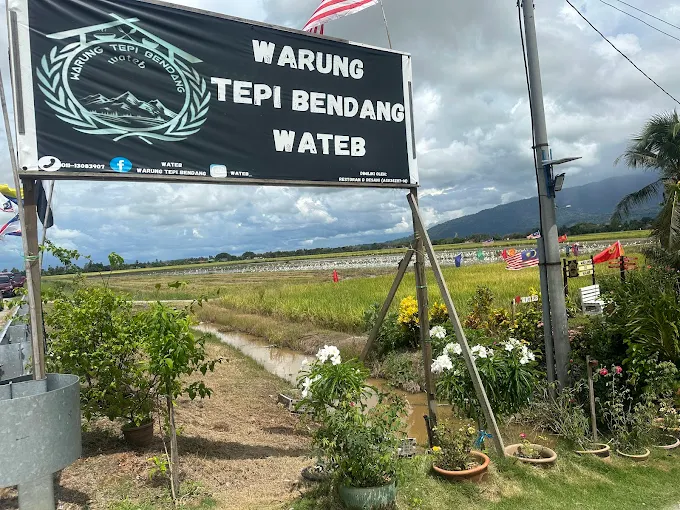 Warung Tepi Bendang Wateb - 15 Kedai Makan Malam Jerai | Alamat, Harga & Hidangan Istimewa Warung Tepi Bendang Wateb