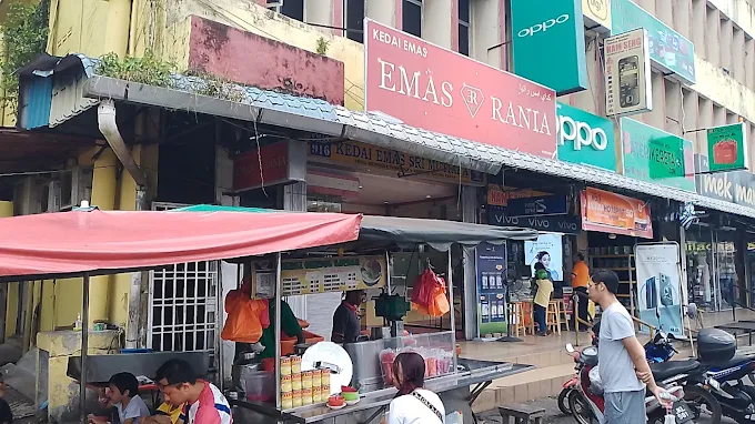 Gerai Cendol Sathar - 10 Kedai Makan Malam Layang Layang | Alamat, Harga & Hidangan Istimewa Gerai Cendol Sathar