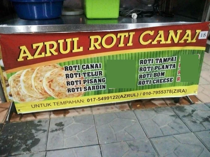Roti Canai Azrul - 13 Kedai Sarapan Pagi Sik | Alamat, Harga & Hidangan Istimewa Roti Canai Azrul