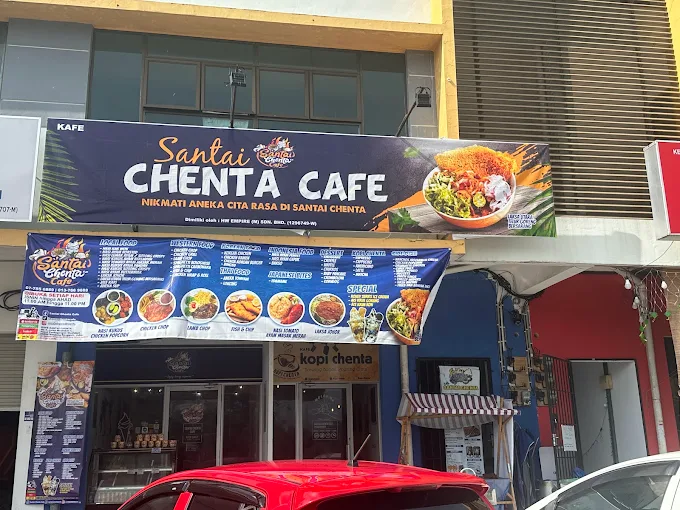 Santai Chenta Cafe - 13 Kedai Makan Malam Simpang Renggam | Alamat, Harga & Hidangan Istimewa Santai Chenta Cafe