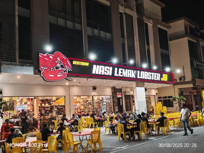 Nasi Lemak Lobster JB - 13 Lokasi Nasi Lemak Johor Bahru Wajib Singgah Nasi Lemak Lobster JB