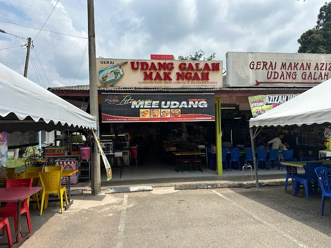 Gerai Makan Mak Ngah Udang Galah Sepit Biru