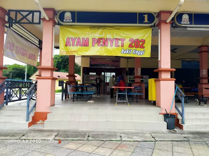 Ayam Penyet 202 - 13 Kedai Makan Tengahari Raub Dengan Menu Harian Sedap dan Mengenyangkan Ayam Penyet 202