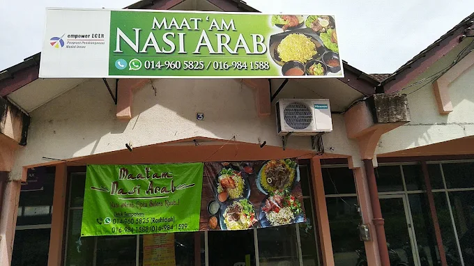 Maatam Nasi Arab - 13 Kedai Makan Tengahari Raub Dengan Menu Harian Sedap dan Mengenyangkan Maat’am Nasi Arab