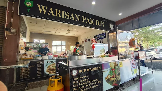 Warisan PakDin RotiCanai - 15 Spot Makan Tengahari Jerantut Yang Wajib Dicuba Warisan PakDin RotiCanai