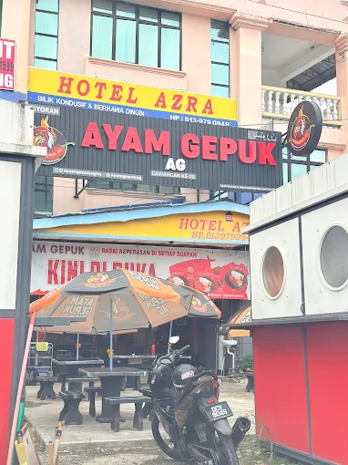 Ayam Gepuk AG UiTM Machang - 15 Kedai Makan Malam Machang Terkenal Dengan Sajian Malam Beraroma dan Penuh Cita Rasa AYAM GEPUK AG MACHANG