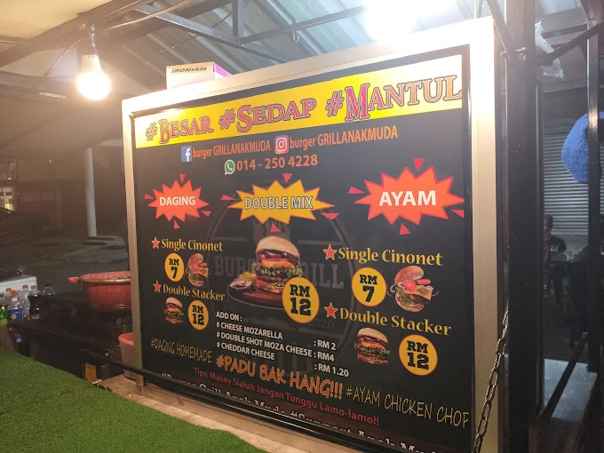 Burger Grill Anak Muda