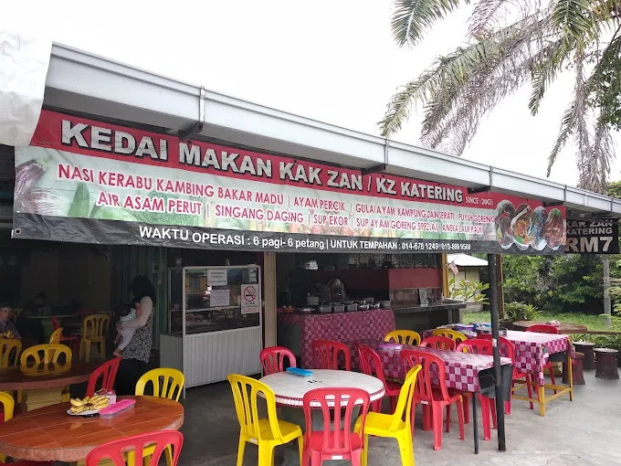 Kedai Makan Kak Zan - 15 Kedai Makan Malam Machang Terkenal Dengan Sajian Malam Beraroma dan Penuh Cita Rasa Kedai Makan Kak Zan