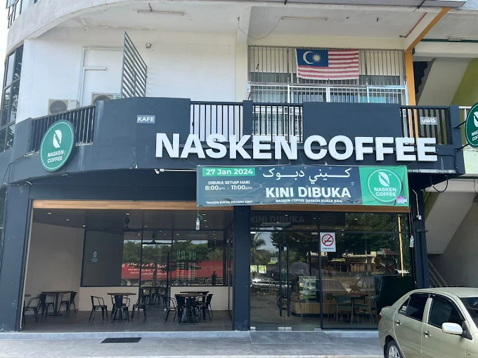 NASKEN COFFEE Daskoh Kuala Krai - 12 Destinasi Makan Malam Kuala Krai Terkenal Dengan Sajian Malam Berempah dan Menyelerakan NASKEN COFFEE Daskoh Kuala Krai