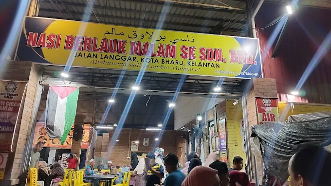 Nasi Berlauk Malam Sudin Kubis