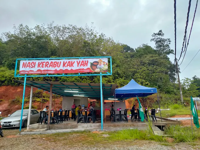 Nasi Kerabu Kak Yah - 11 Destinasi Sarapan Pagi Lipis Dengan Pilihan Menu Pagi Ringkas dan Sedap Nasi Kerabu Kak Yah