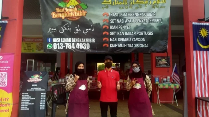 Nasi Lemak Bengkak Bibir