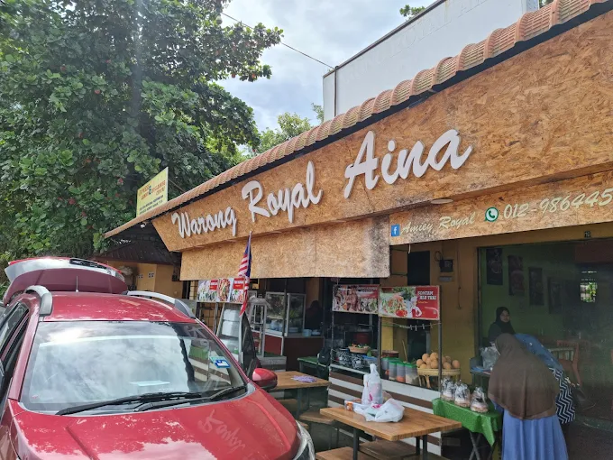 Warong Royal Aina - 12 Tempat Makan Malam Rantau Panjang Terkenal Dengan Sajian Malam Beraroma dan Menggoda Warong Royal Aina