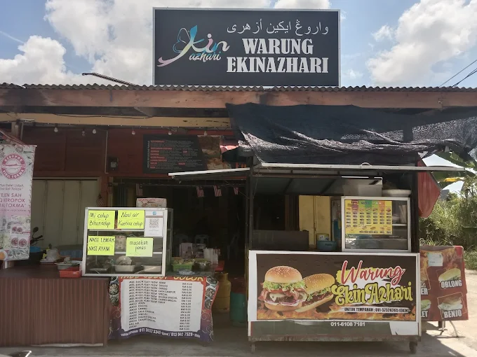 Warung EkinAzhari - 14 Lokasi Makan Tengahari Guchil Bayam Terkenal Dengan Menu Lauk Kampung Berempah dan Menyelerakan Warung EkinAzhari