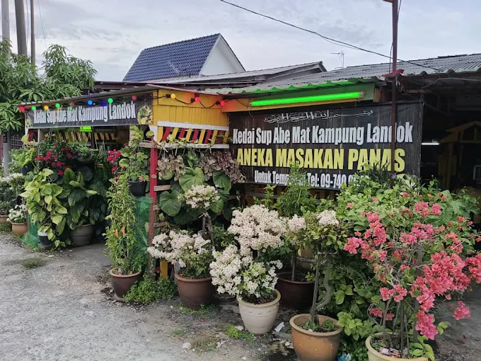 KEDAI SUP ABE MAT KAMPUNG LANDAK