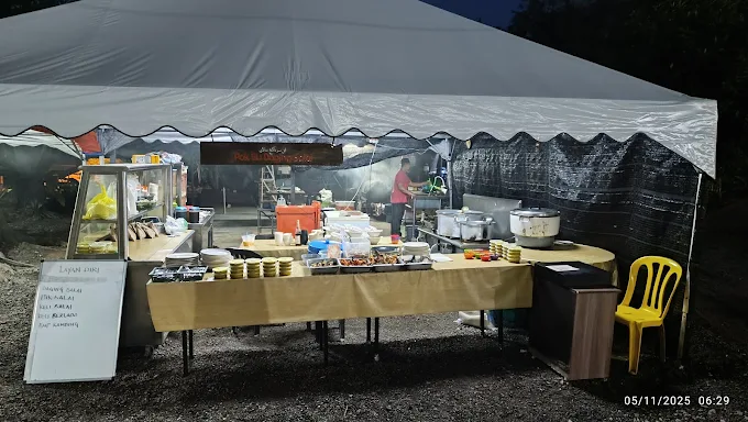 Nasi Sup Kambing Daging Salai Poksu