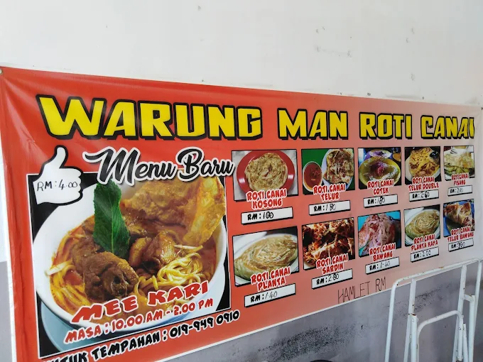 Warung Man Roti Canai