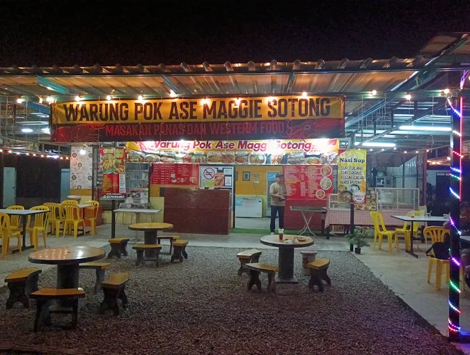 Warung Pok Ase Maggie Sotong
